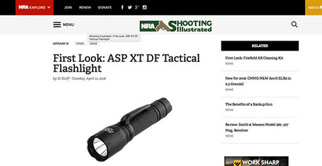 Shooting Illustrated: First Look: ASP XT DF Tactical Flashlight