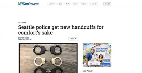 Seattle Police Switch to ASP Ultra Cuffs