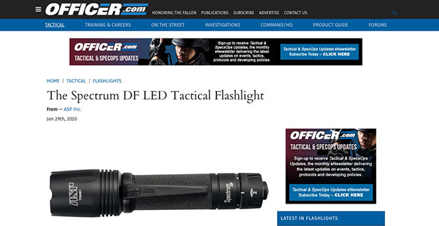 Officer.com: The Spectrum DF LED Tactical Flashlight