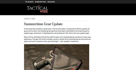 TheTacticalWire.com: Summertime Gear Update