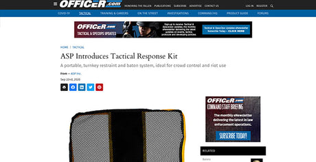 Officer.com: ASP Introduces Tactical Response Kit