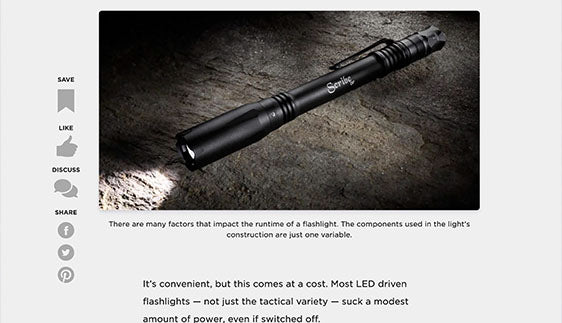 The Armory Life: UNTANGLING THE COMPLICATED FLASHLIGHT RUNTIME EQUATION