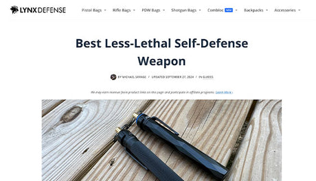 LYNX DEFENSE: Best Less-Lethal Self-Defense Weapon