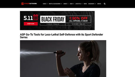 AthlonOutdoors: ASP Go-To Tools for Less-Lethal Self-Defense with its Sport Defender Series