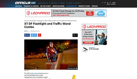 Officer.com: XT DF Flashlight and Traffic Wand Combo