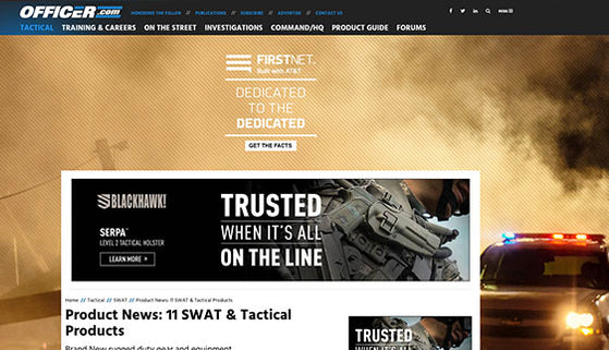 Officer.com: Product News: 11 SWAT & Tactical Products