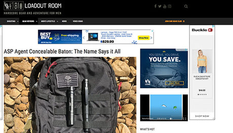 Loadout Room: ASP Agent Concealable Baton: The Name Says it All (with Video)