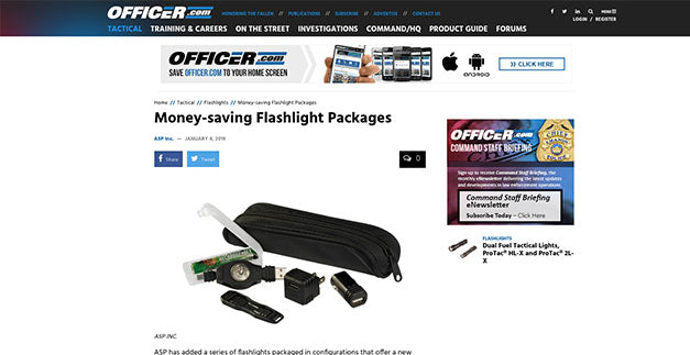 Officer.com: Money - saving Flashlight Packages