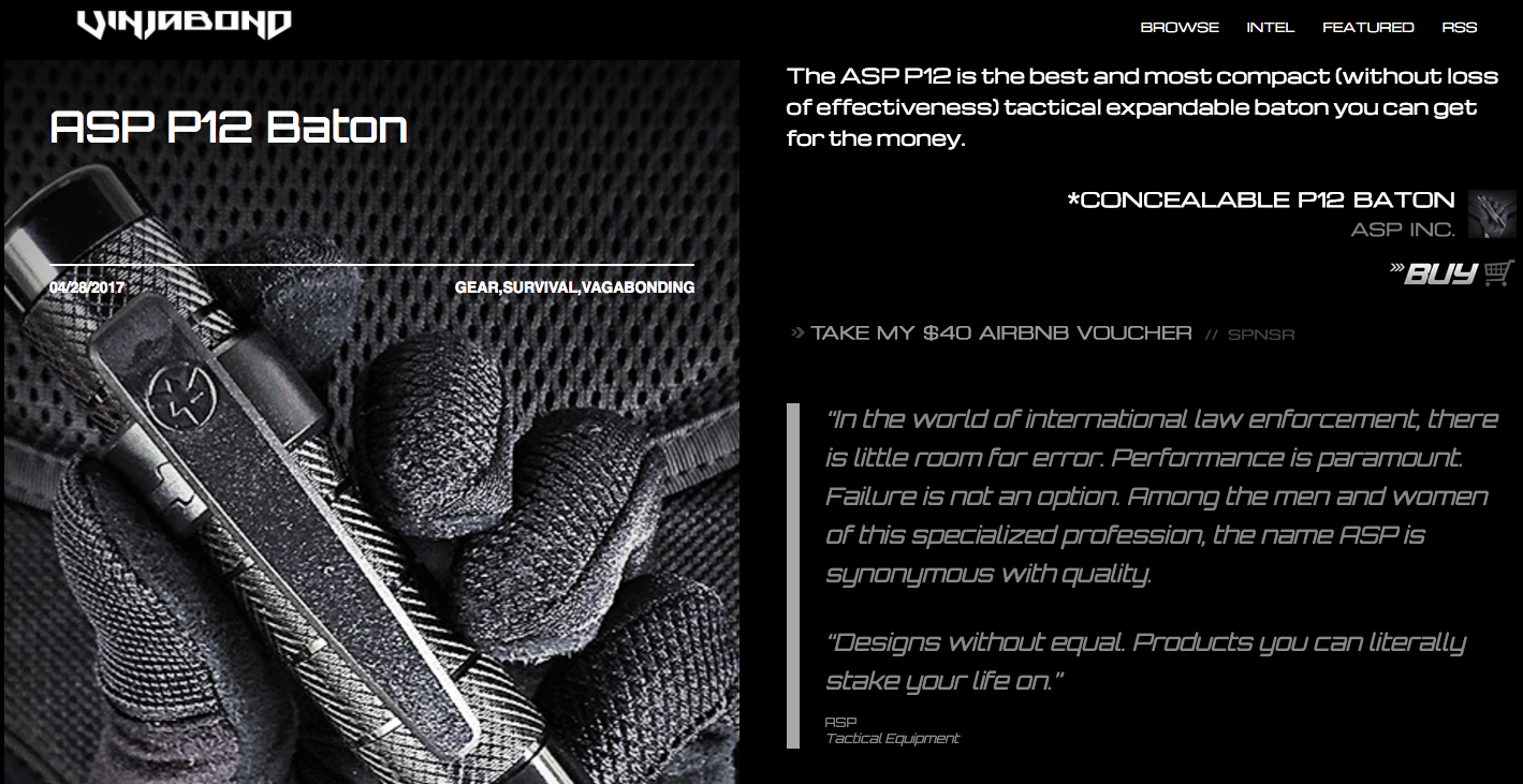 ASP P12 Baton